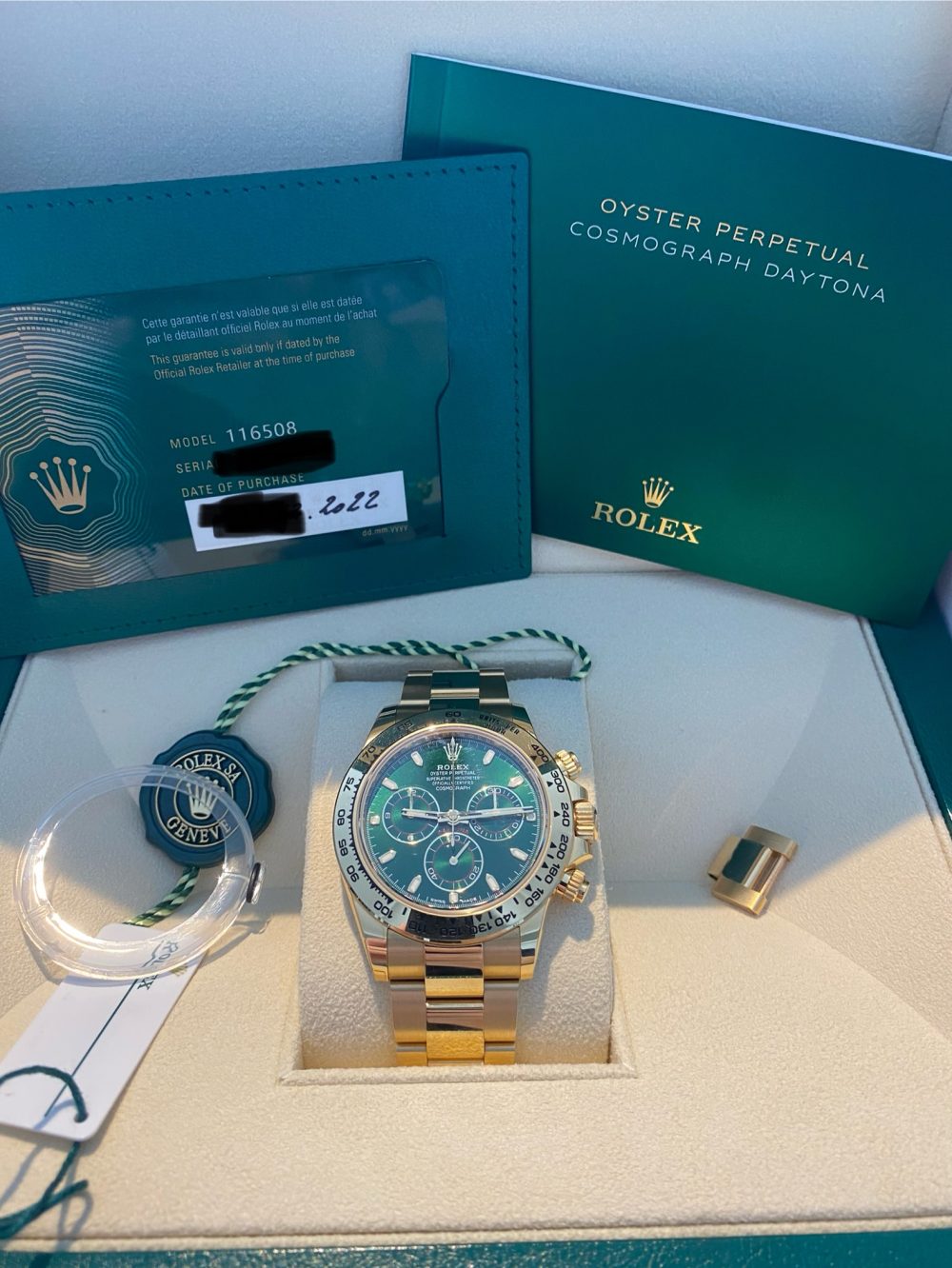 Rolex Daytona 116508 Green